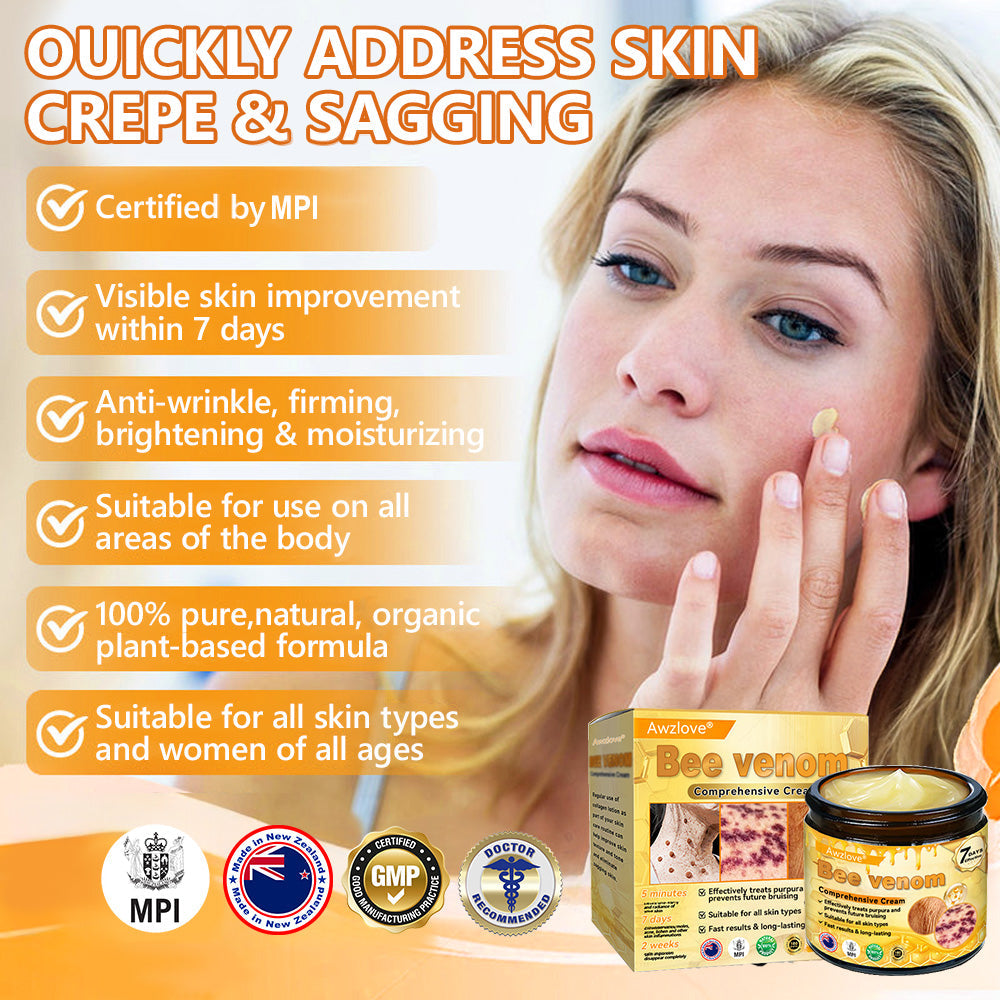 Made and Shipped from New Zealand 🇳🇿 AWZLOVE® 🐱💻Bee Venom Comprehensive Cream LAST DAY 80% OFF 🌹
