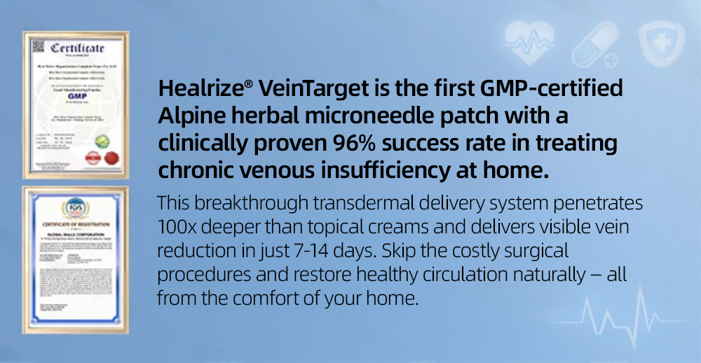 🇳🇿👨‍⚕️👍✅Healrize® VeinTarget Microneedle Patch🎖️Instant Relief, Long-Term Results 🎖️