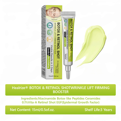 👩‍⚕️Made and shipped from NZ 🛒Healrize® Botox & Vita-A Retinol Shot Wrinkle-Lift Tightening cream - Last Day Promotion 70% OFF🛒