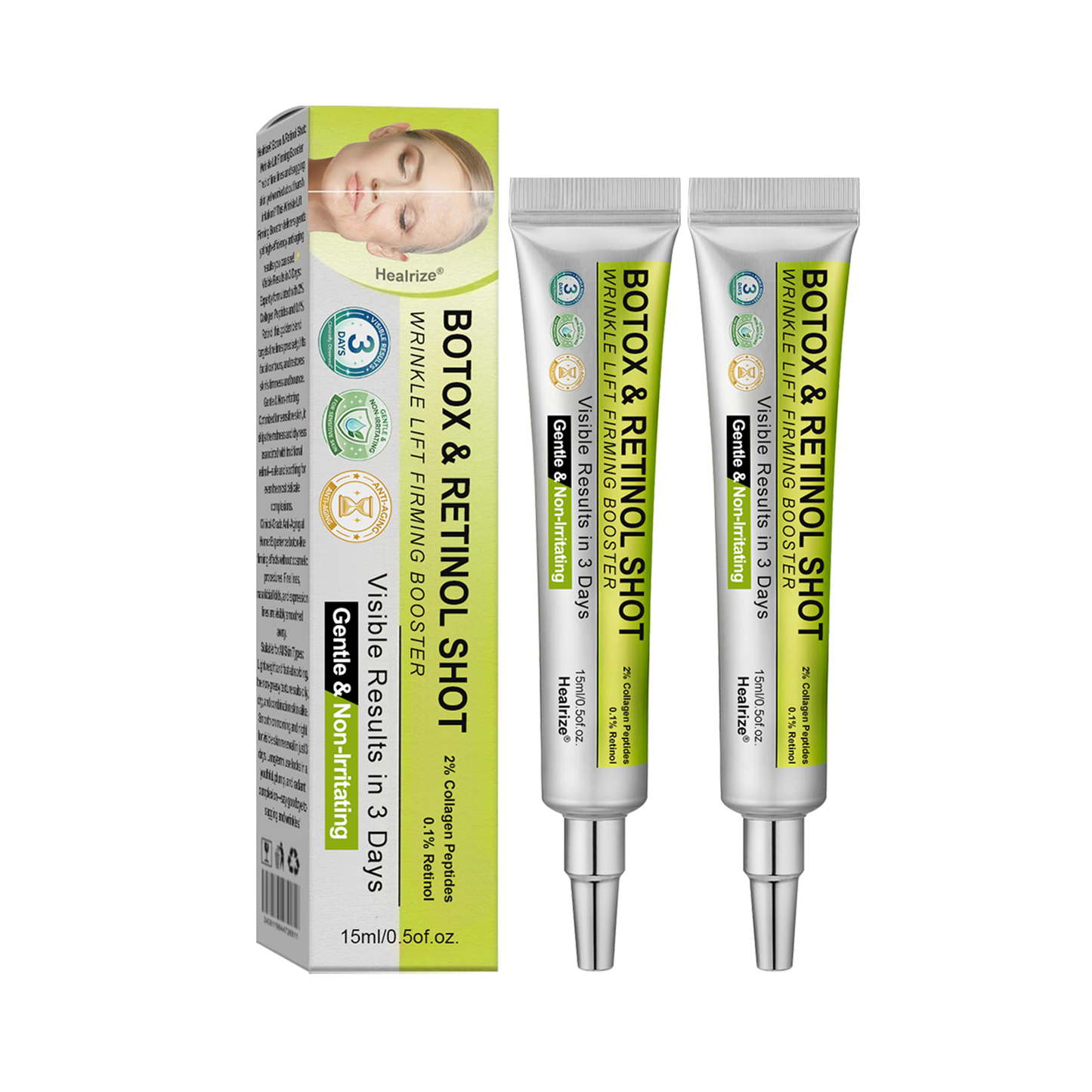 👩‍⚕️Made and shipped from NZ 🛒Healrize® Botox & Vita-A Retinol Shot Wrinkle-Lift Tightening cream - Last Day Promotion 70% OFF🛒