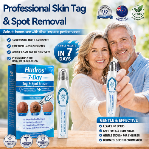 Hudros® 7-𝐷𝑎𝑦 𝗧𝐚𝐠 & 𝗦𝗽𝐨𝐭 𝐄𝐫𝒂𝒔𝒆𝒓(Zero Pain, Zero 𝐒𝐜𝐚𝒓𝒔 Rollerball) 🥕