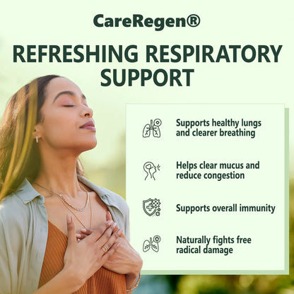 𝗢𝗳𝗳𝗶𝗰𝗶𝗮𝗹 𝗦𝘁𝗼𝗿𝗲:CareRegen® 𝗢𝗿𝗴𝗮𝗻𝗶𝗰 𝗟𝘂𝗻𝗴 𝗖𝗹𝗲𝗮𝗻𝘀𝗶𝗻𝗴 𝗠𝘂𝗹𝗹𝗲𝗶𝗻 𝗟𝗲𝗮𝗳 𝗘𝘅𝘁𝗿𝗮𝗰𝘁 𝗗𝗿𝗼𝗽𝘀 𝐂𝐥𝐢𝐧𝐢𝐜𝐚𝐥𝐥𝐲 𝐩𝐫𝐨𝐯𝐞𝐧, 𝐡𝐢𝐠𝐡𝐥𝐲 𝐜𝐨𝐧𝐜𝐞𝐧𝐭𝐫𝐚𝐭𝐞𝐝 𝐟𝐨𝐫𝐦𝐮𝐥𝐚 𝐭𝐡𝐚𝐭 𝐫𝐞𝐥𝐢𝐞𝐯𝐞𝐬 𝐜𝐨𝐮𝐠𝐡, 𝐩𝐡𝐥𝐞𝐠𝐦, 𝐚𝐬𝐭𝐡𝐦𝐚 & 𝐂𝐎𝐏𝐃 — 𝐛𝐫𝐞𝐚𝐭𝐡𝐞 𝐞𝐚𝐬𝐢𝐞𝐫, 𝐟𝐚𝐬𝐭𝐞𝐫.🚚⭐