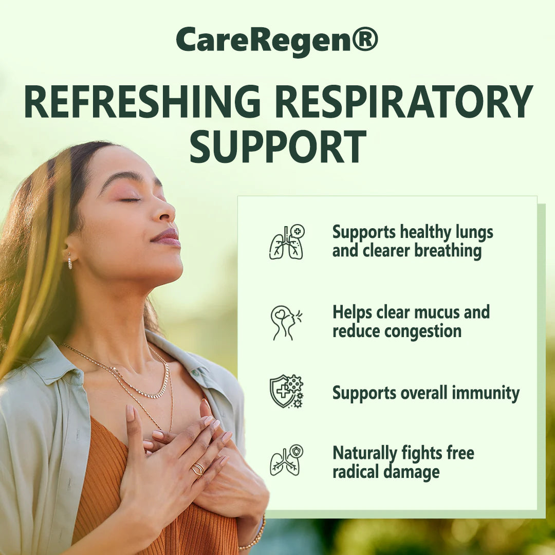 𝗢𝗳𝗳𝗶𝗰𝗶𝗮𝗹 𝗦𝘁𝗼𝗿𝗲:CareRegen®❤️‍🔥𝗢𝗿𝗴𝗮𝗻𝗶𝗰 𝗟𝘂𝗻𝗴 𝗖𝗹𝗲𝗮𝗻𝘀𝗶𝗻𝗴 𝗠𝘂𝗹𝗹𝗲𝗶𝗻 𝗟𝗲𝗮𝗳 𝗘𝘅𝘁𝗿𝗮𝗰𝘁 𝗗𝗿𝗼𝗽𝘀  𝐂𝐥𝐢𝐧𝐢𝐜𝐚𝐥𝐥𝐲 𝐩𝐫𝐨𝐯𝐞𝐧, 𝐡𝐢𝐠𝐡𝐥𝐲 𝐜𝐨𝐧𝐜𝐞𝐧𝐭𝐫𝐚𝐭𝐞𝐝 𝐟𝐨𝐫𝐦𝐮𝐥𝐚 𝐭𝐡𝐚𝐭 𝐫𝐞𝐥𝐢𝐞𝐯𝐞𝐬 𝐜𝐨𝐮𝐠𝐡, 𝐩𝐡𝐥𝐞𝐠𝐦, 𝐚𝐬𝐭𝐡𝐦𝐚 & 𝐂𝐎𝐏𝐃 — 𝐛𝐫𝐞𝐚𝐭𝐡𝐞 𝐞𝐚𝐬𝐢𝐞𝐫, 𝐟𝐚𝐬𝐭𝐞𝐫.🩷